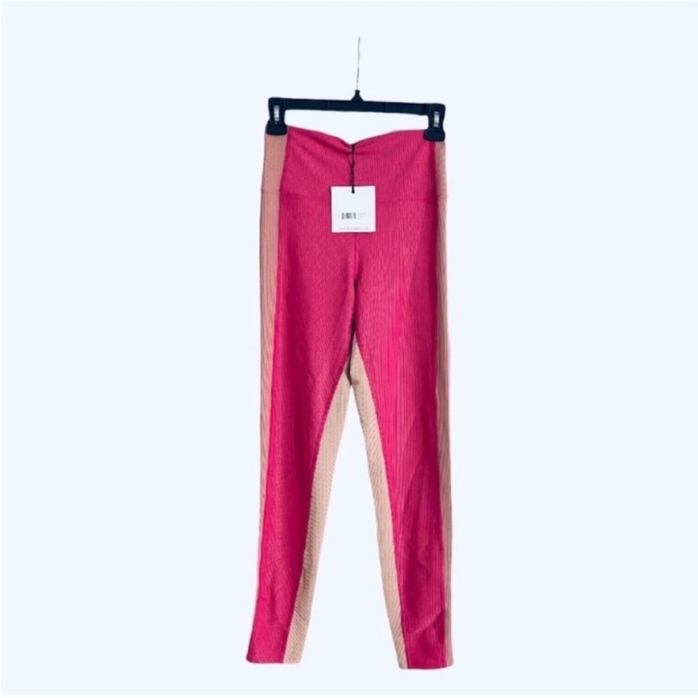 NWT Beach Riot Sports Set Gwen Leggings Rouge Colorblock Size L